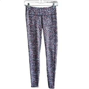 Joy Lab Speckled Leggings Red, Black, and White Size Small